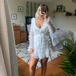 White Selfie Leslie Dress
